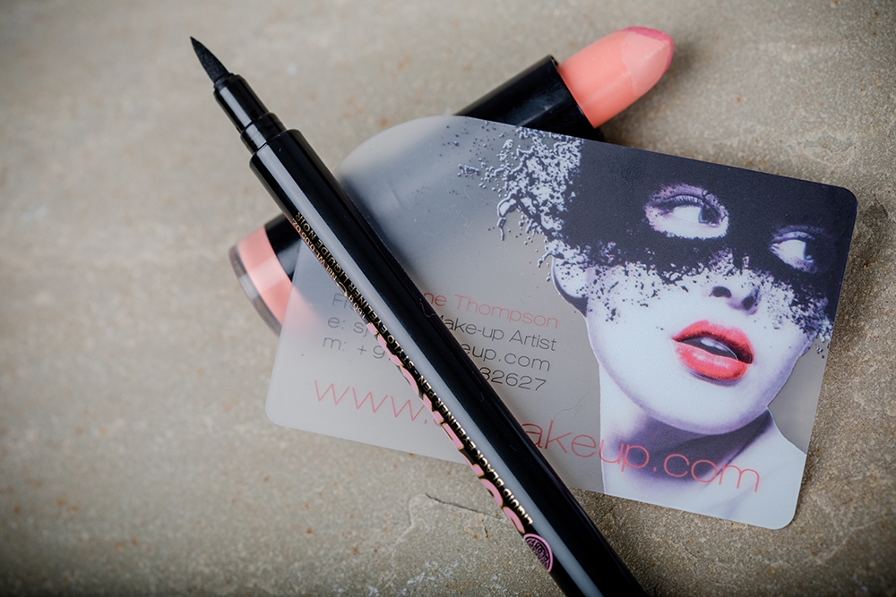 shaped transparent cards