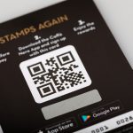 Plastic QR Scratch Card