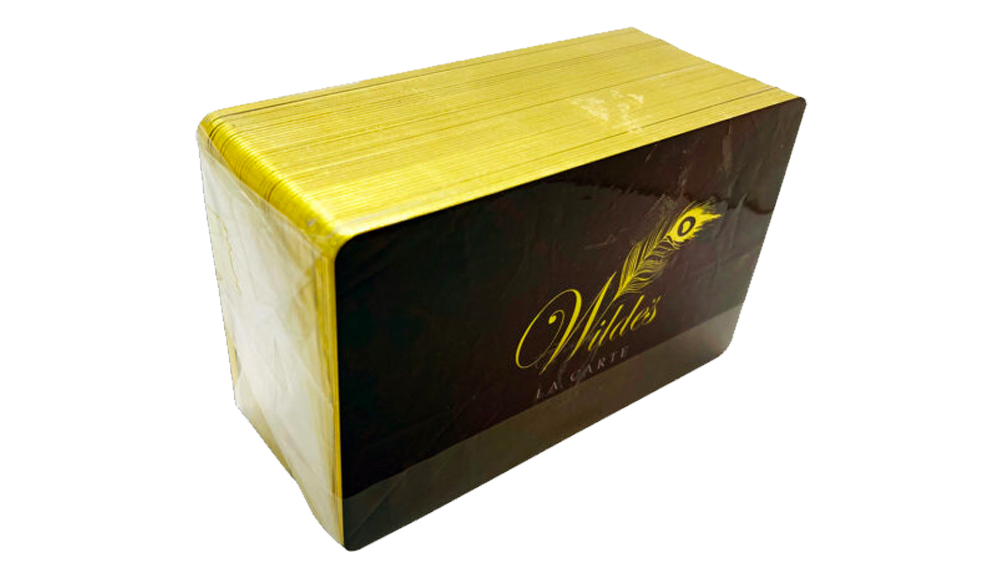 Foil Edged Plastic Cards